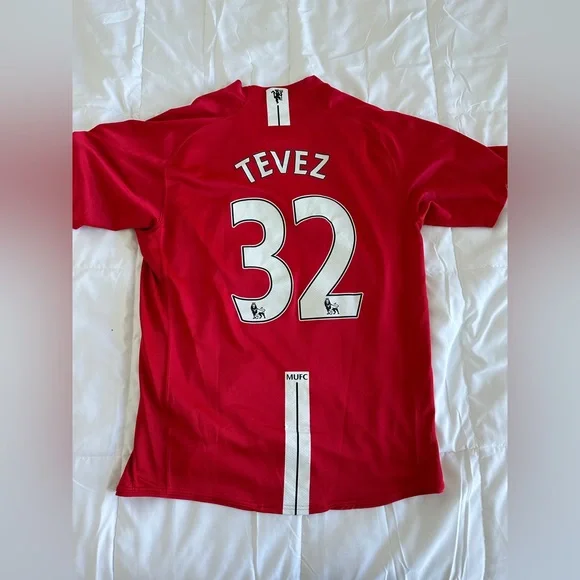 Nike | Shirts | 20708 Carlos Tevez Manchester United Jersey | Poshmark